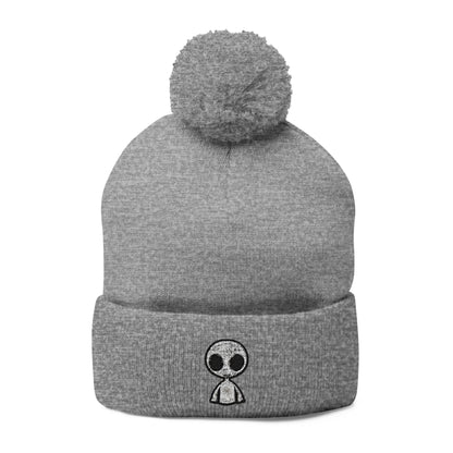 Ethereal Transcendence pom-pom knit cap