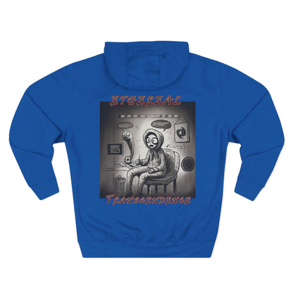 Fleece Hoodie - Existential Crisis Design "School boy"