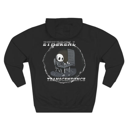 Fleece Hoodie - Existential Crisis Design "Am I dreaming?"