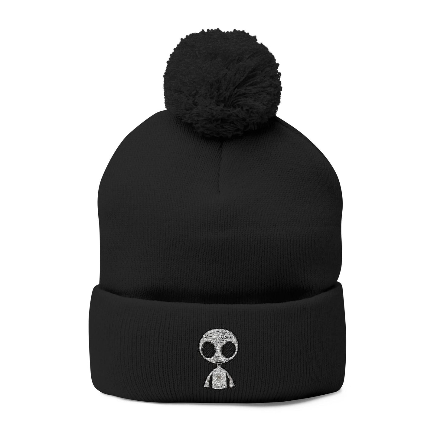 Ethereal Transcendence pom-pom knit cap
