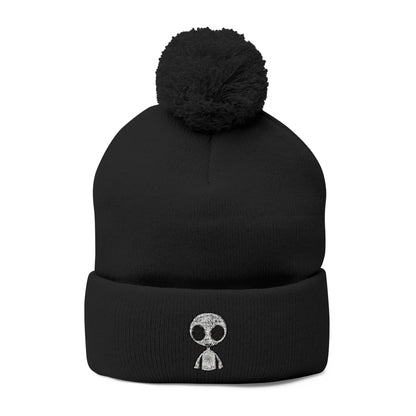 Ethereal Transcendence pom-pom knit cap