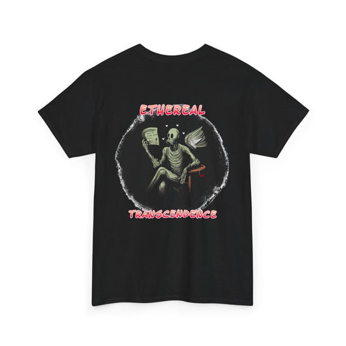 "How to be human" Unisex Heavy Cotton Tee, Casual T-Shirt, Graphic Tee, Unisex Top, Halloween Apparel, Unique Gift