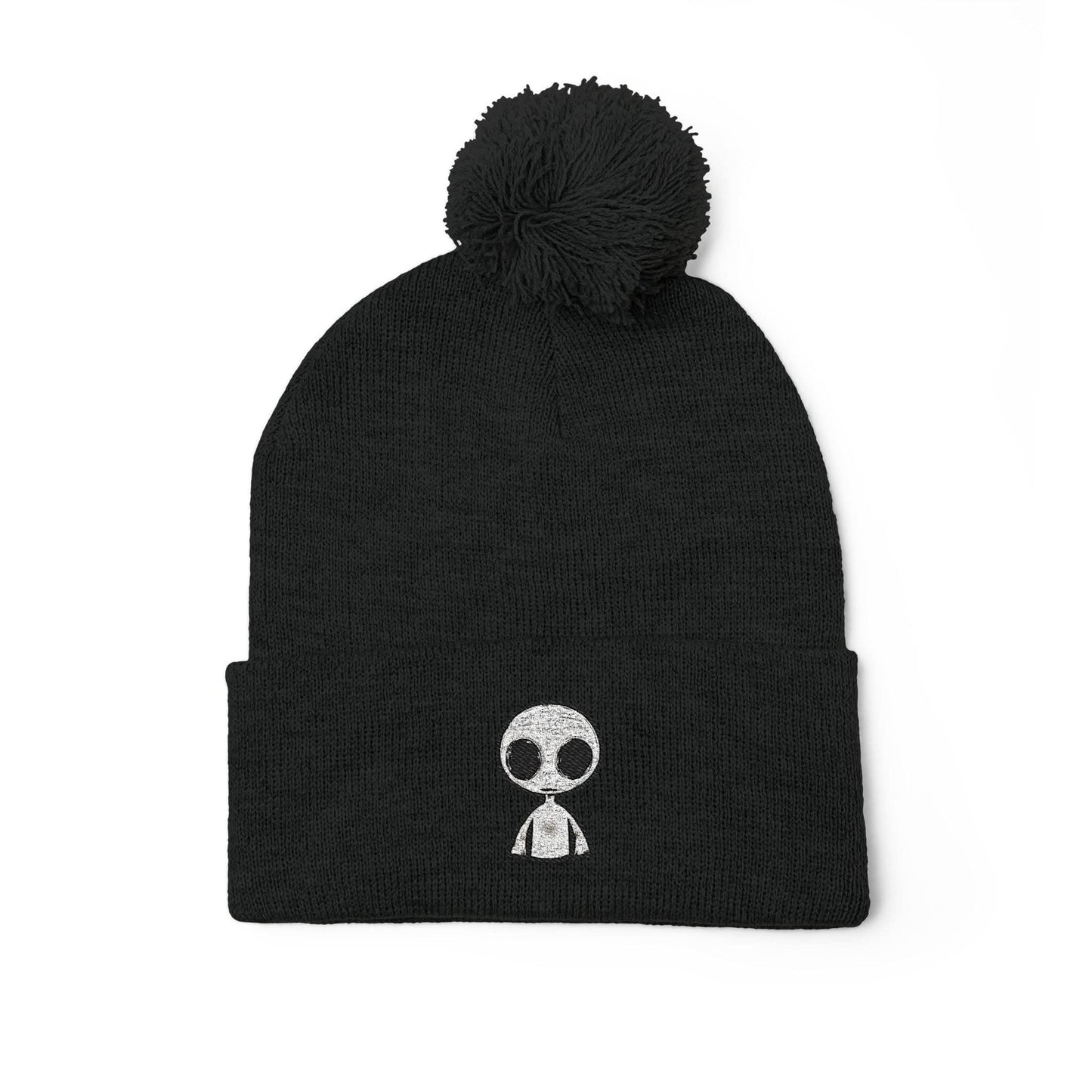 Ethereal Transcendence pom-pom knit cap