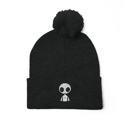 Ethereal Transcendence pom-pom knit cap