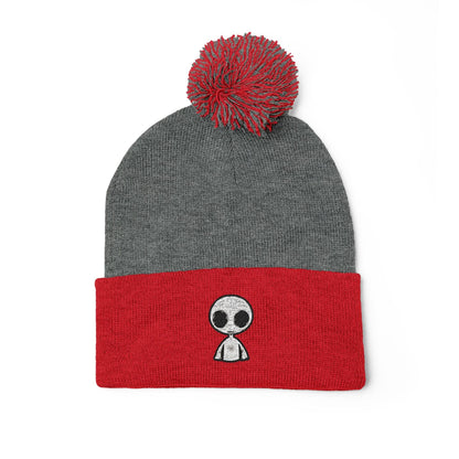 Ethereal Transcendence pom-pom knit cap