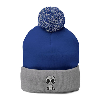 Ethereal Transcendence pom-pom knit cap