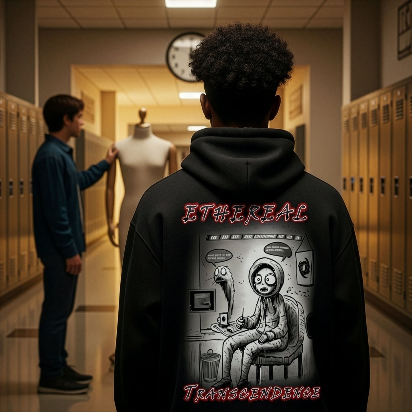 Existential Crisis Design "School boy"