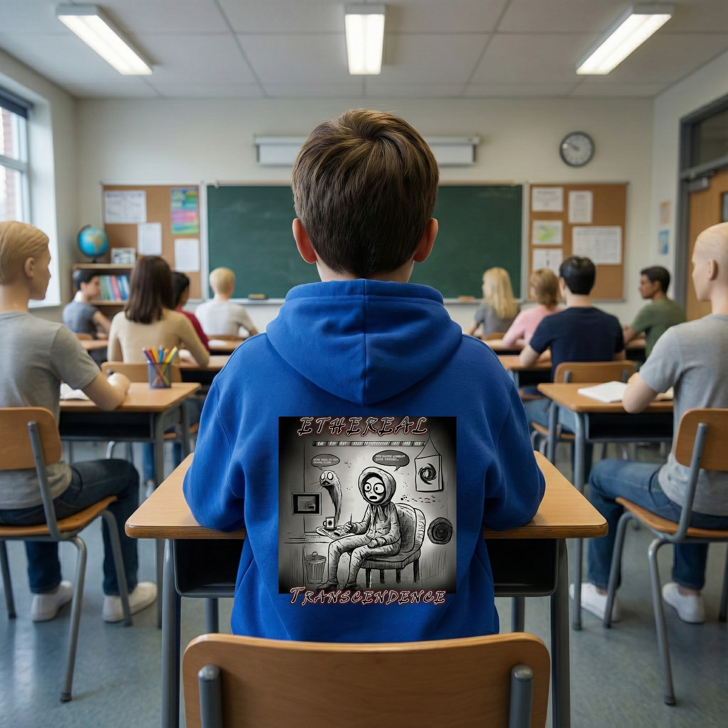 Existential Crisis Design "School boy"