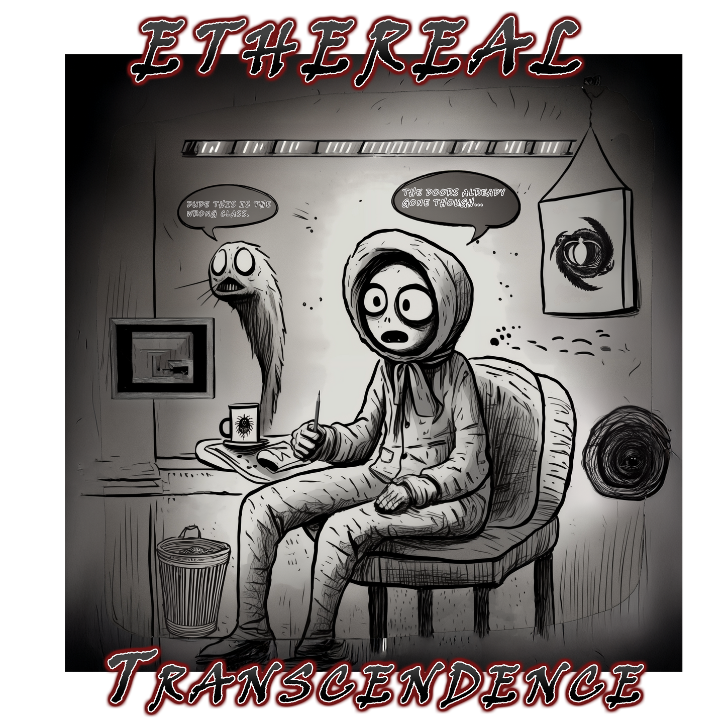 Existential Crisis Design "School boy"