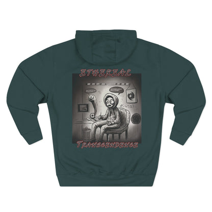 Fleece Hoodie - Existential Crisis Design "School boy"