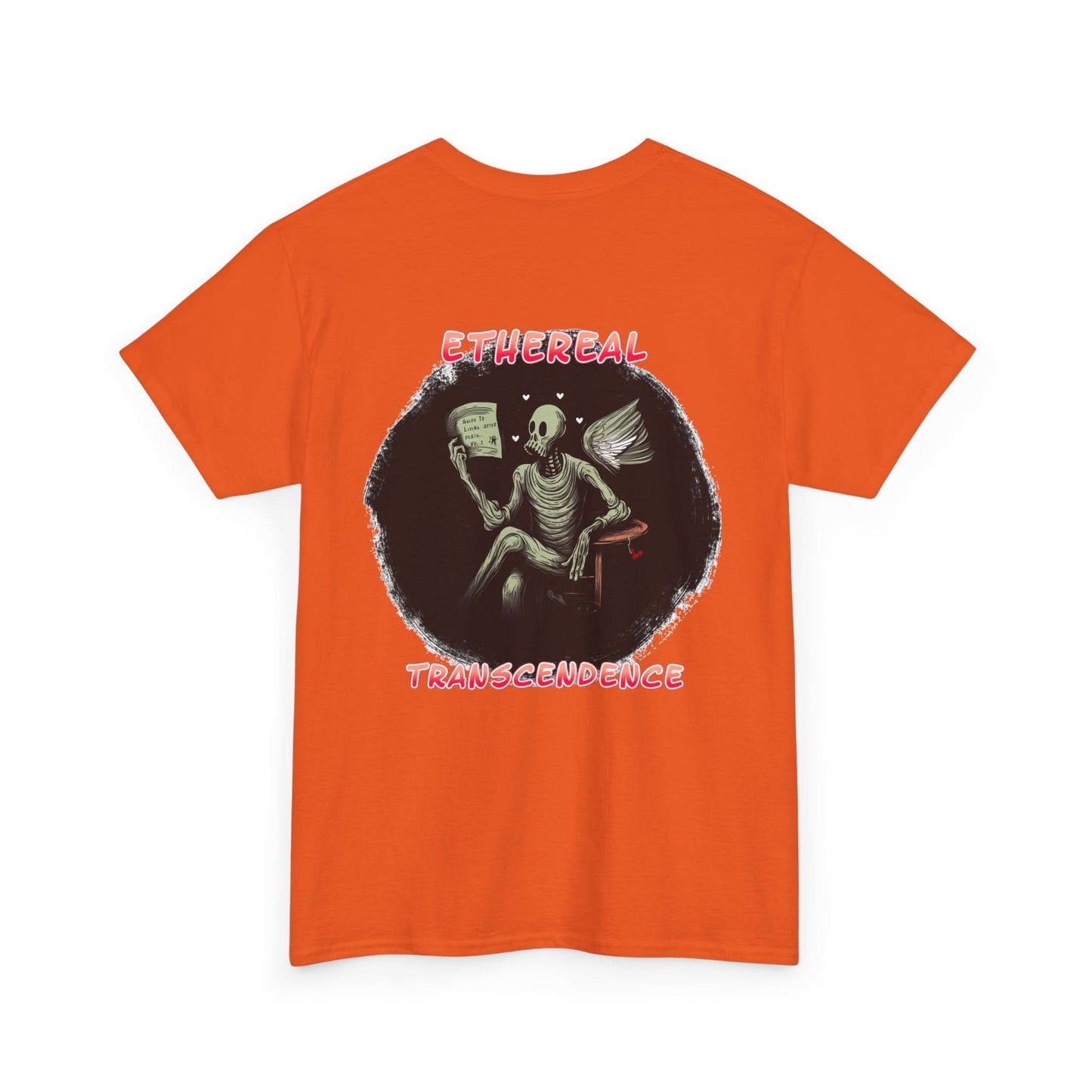 "How to be human" Unisex Heavy Cotton Tee, Casual T-Shirt, Graphic Tee, Unisex Top, Halloween Apparel, Unique Gift