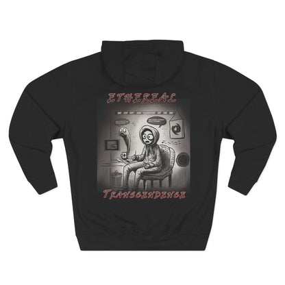 Fleece Hoodie - Existential Crisis Design "School boy"