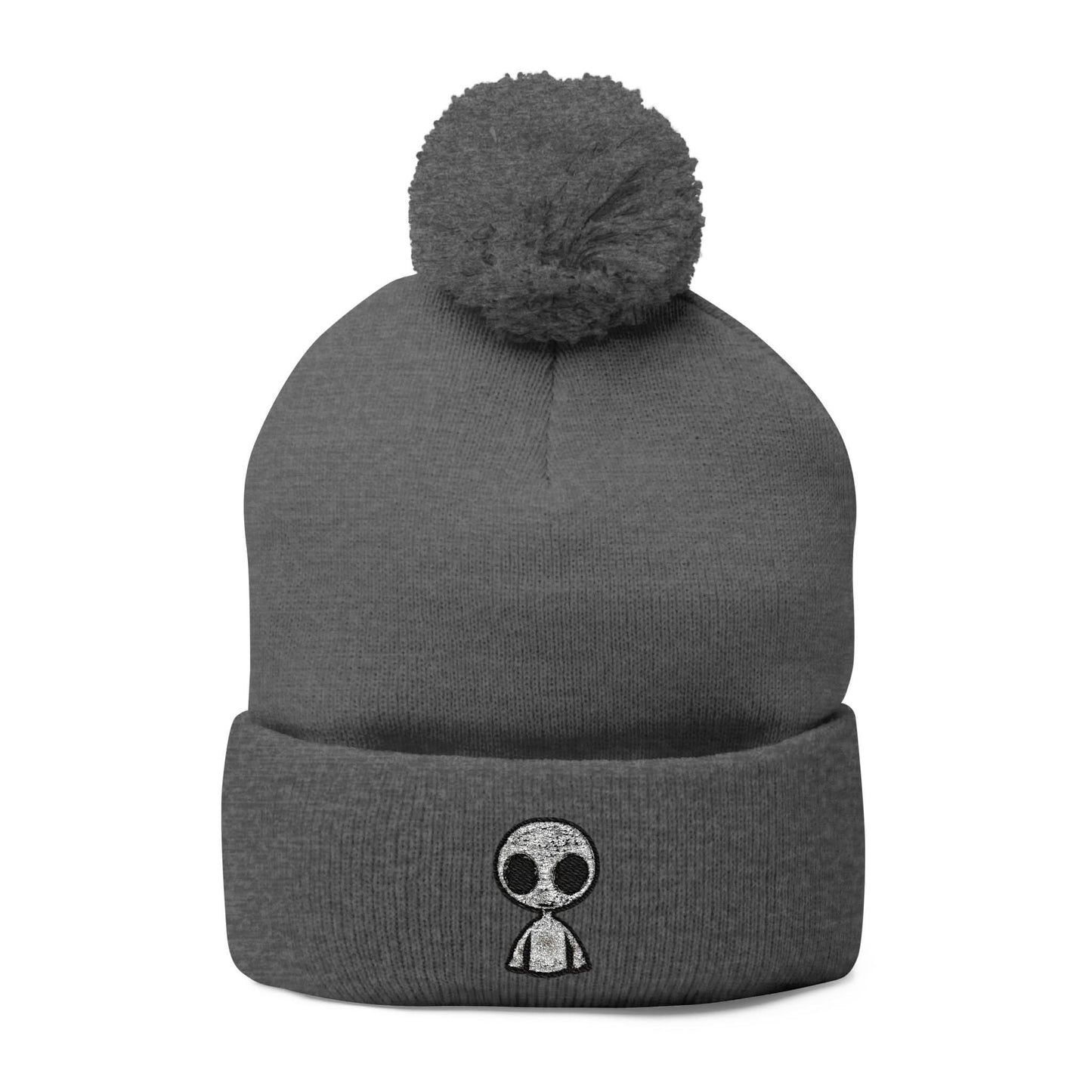 Ethereal Transcendence pom-pom knit cap