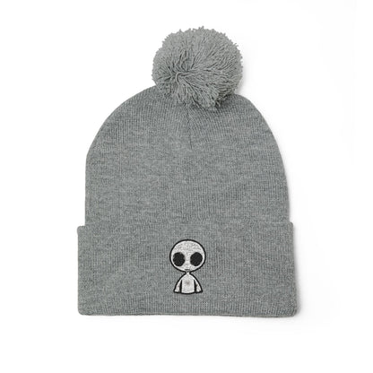 Ethereal Transcendence pom-pom knit cap