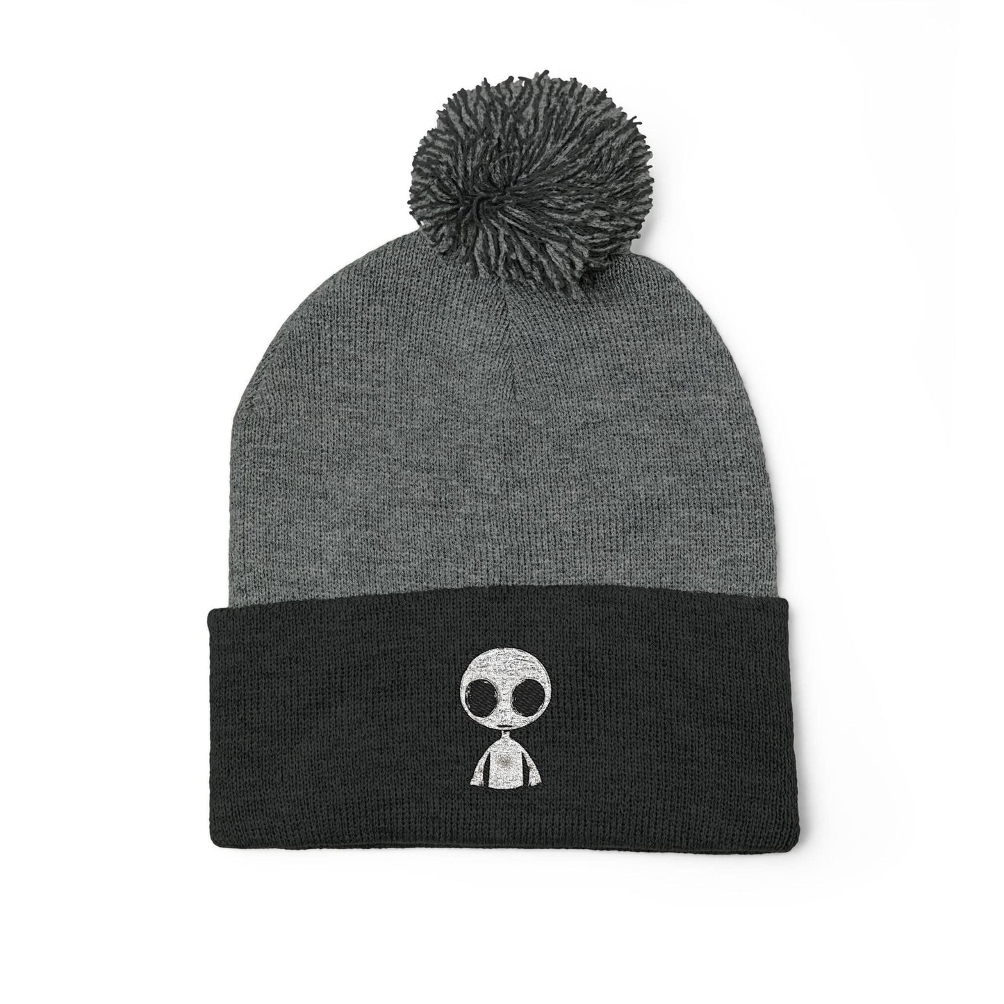 Ethereal Transcendence pom-pom knit cap