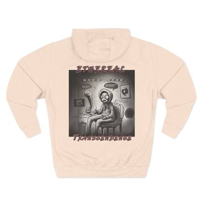 Fleece Hoodie - Existential Crisis Design "School boy"