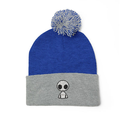 Ethereal Transcendence pom-pom knit cap