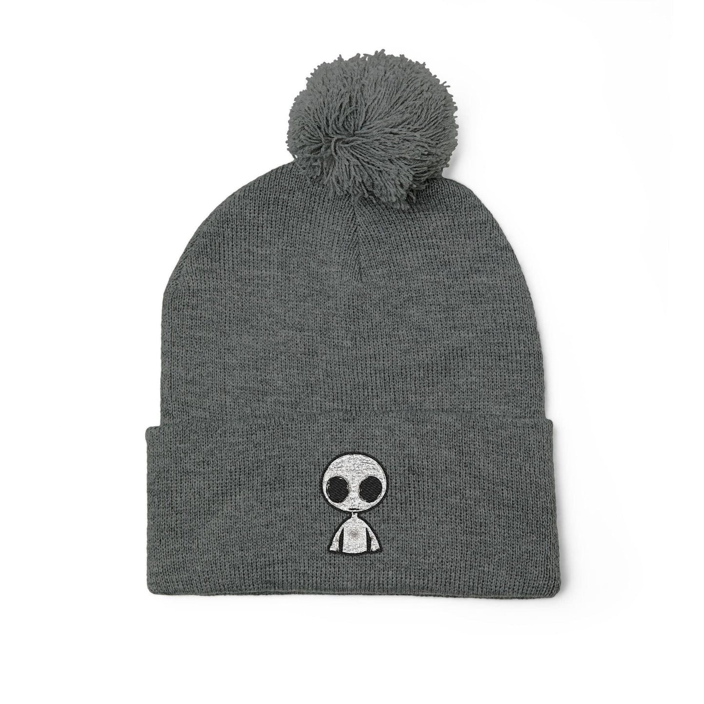 Ethereal Transcendence pom-pom knit cap