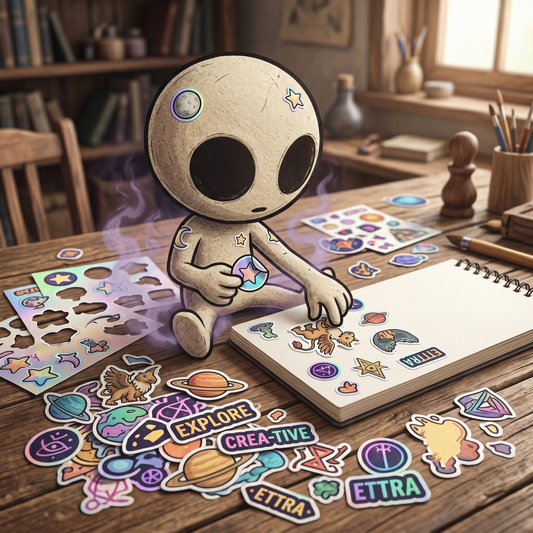 Premium Handcrafted Sticker & Decal Sheets
